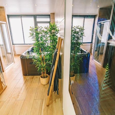 Spa Appartement O Temps Suspendu Reims Centre Sauna Et Jacuzzi Kültér fotó