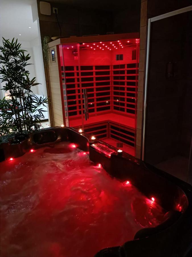 Spa Appartement O Temps Suspendu Reims Centre Sauna Et Jacuzzi Kültér fotó